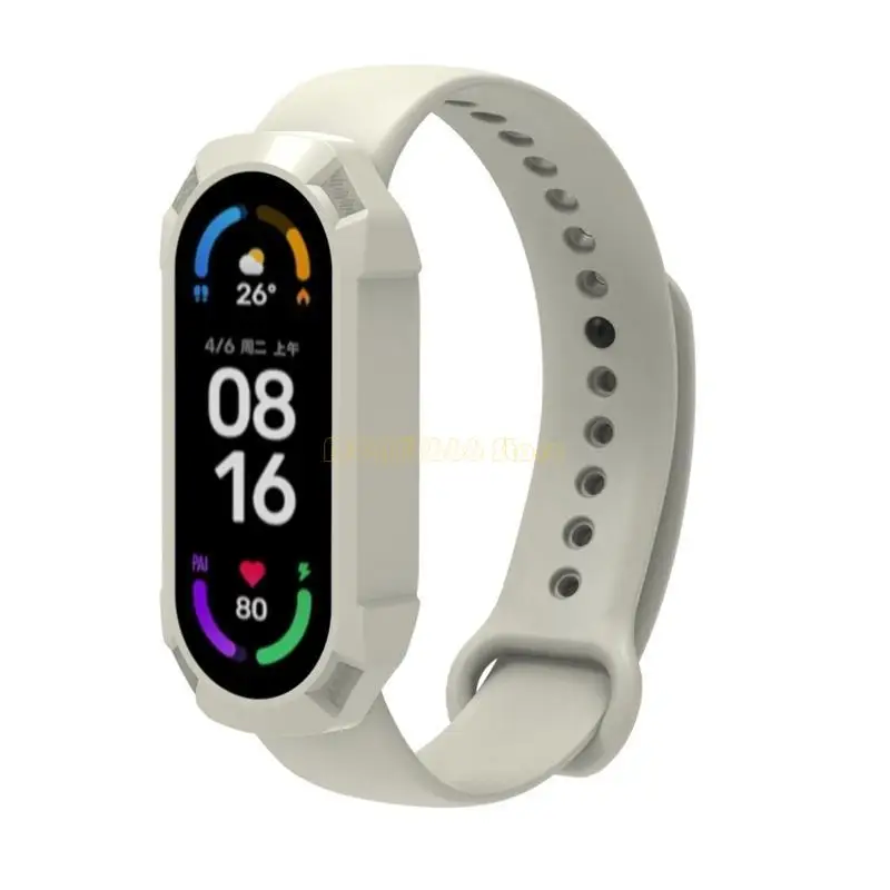 F62C para cubierta protectora Watch anti-scratch a prueba golpes para mi banda 6 5 4 3