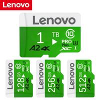 Original Lenovo A2 V30 SD Memory Card 1TB 2TB U3 Micro TF SD Card 512GB 256GB 128GB Transfer 80MB/s C10 TF Card For Tablet Drone