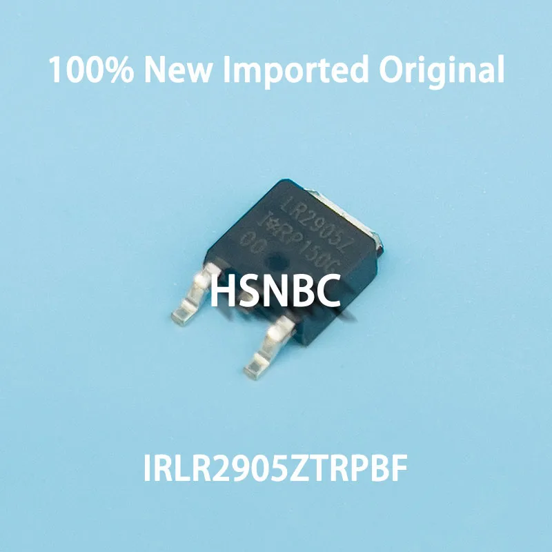 

10Pcs/Lot IRLR2905ZTRPBF IRLR2905Z LR2905Z TO-252 55V 42A MOSFET N-Channel Field-effect Transistor 100% New Imported Original