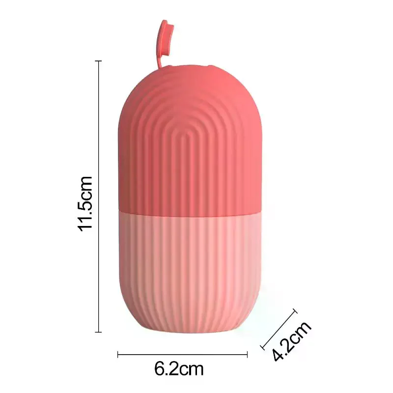 Ice Face Roller  Beauty Massage Silicone Ice Mold For Eye Puffiness Ice Facial Roller Shrink Pores Multifunctional Mold view 5