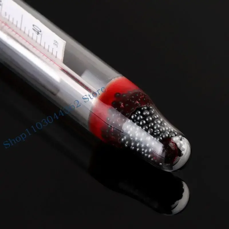 A3PA 10pcs مقياس حرارة الحوض العائم مع كوب الشفط لا يوجد مسبار للأسماك للدبابات