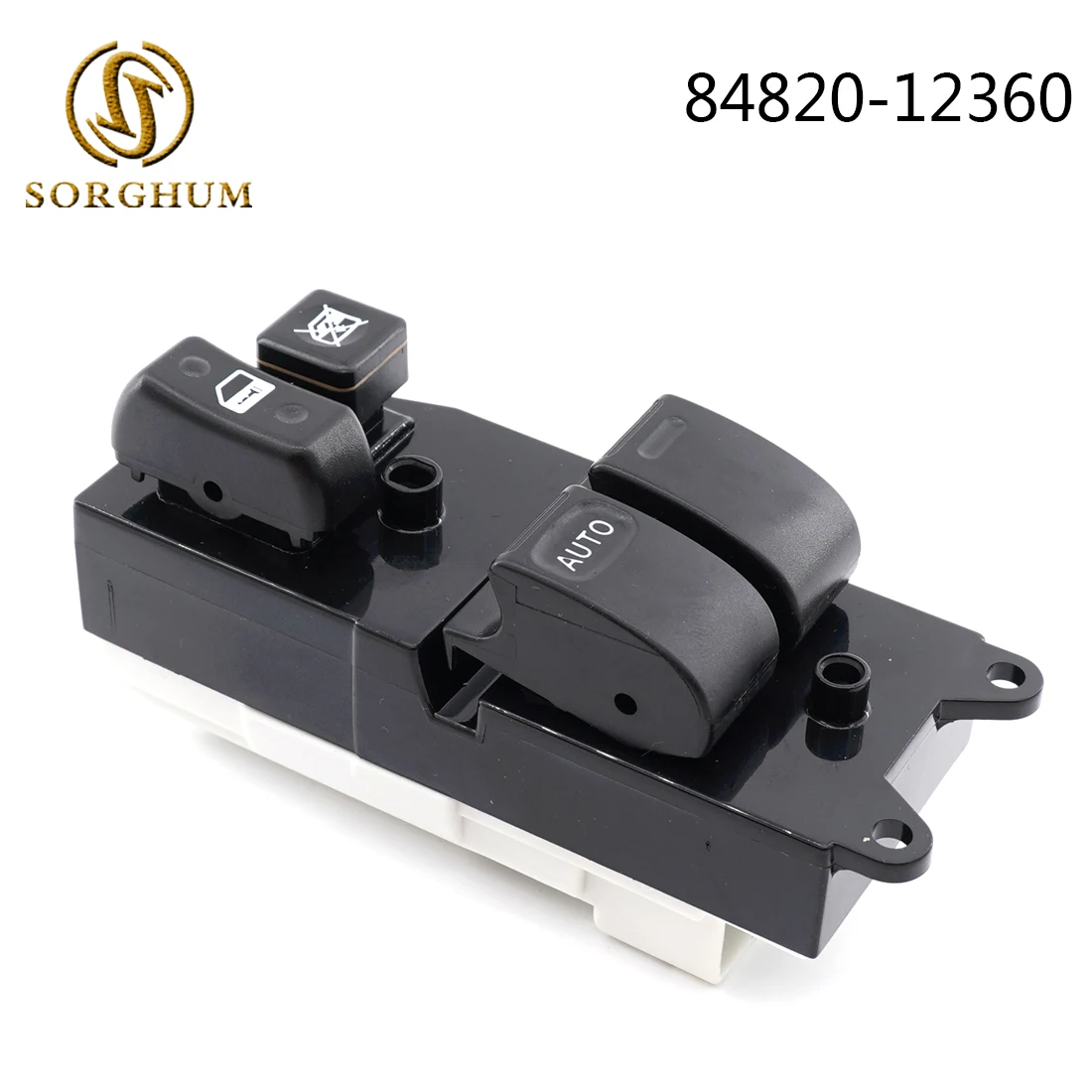 

SORGHUM New Black Electric Master Power Window Control Switch 84820-12360 84820-52090 For Toyota Corolla E11 1997-2001