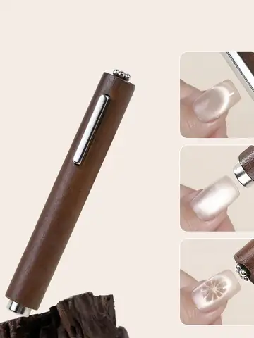 3-in-1 Multifunctional Magnetic Cat's Eye Gel Large Cylinder Super Strong Magnetic For Nail Polish Line Effect Nail Art Tools