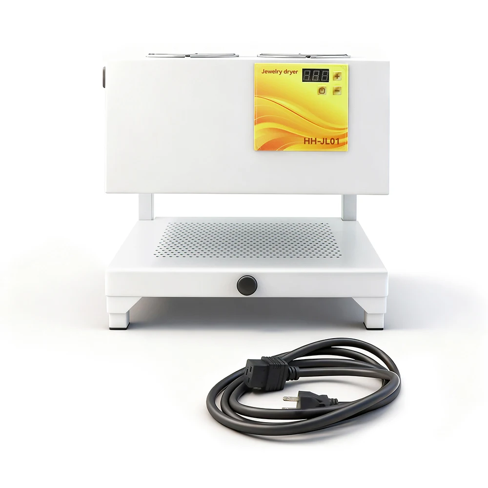 Jewelry Drying Machine, Gold and Silver Jewelry Steaming and Drying Machine, High-power Blowing Hot Cold Air