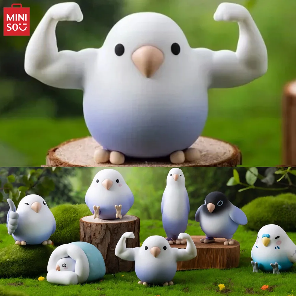 Genuine Little Bird Taro Balls Mini Series Third Generation Anime Model Toys Cartoon Cute Desktop Ornament Doll Birthday Gift