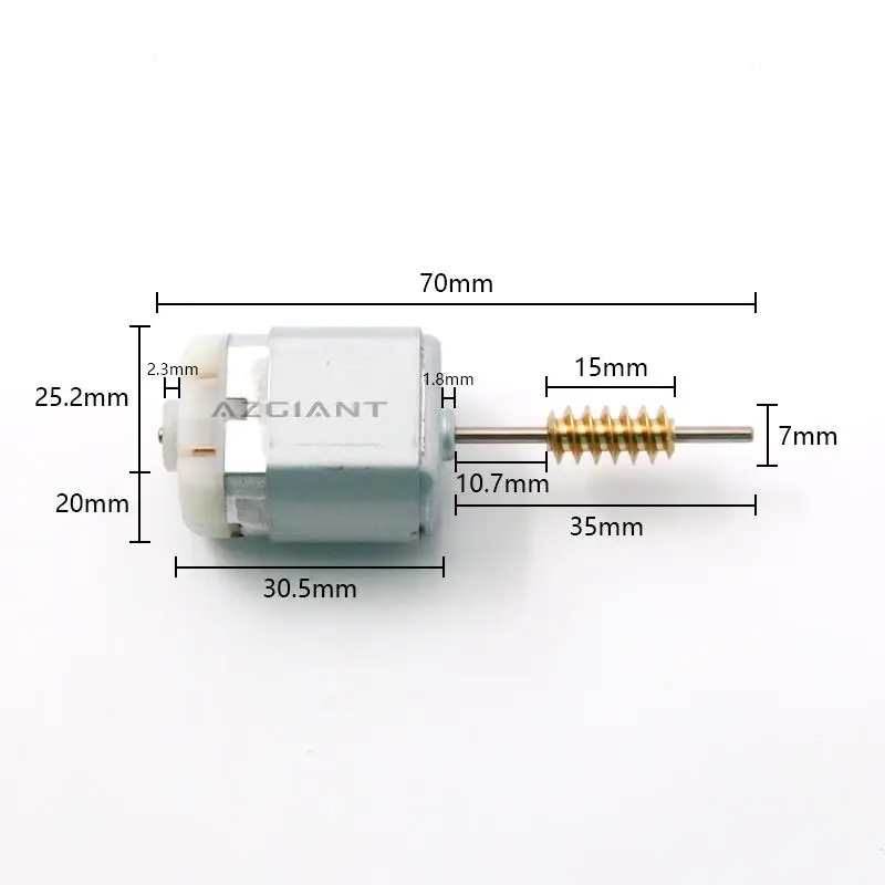 

FC-280SC-18180 Car Steering Column Flange Ignition motor DC 12V Worm For 2015-2021 Mitsubishi Shogun Sport vehicle accessories