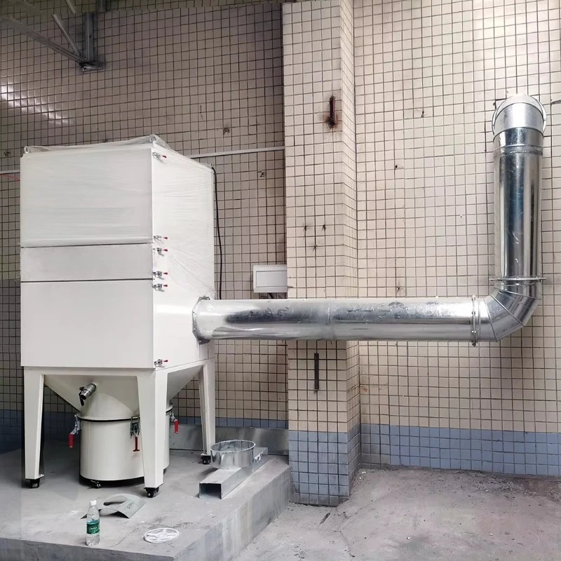 Manufacture Industrial Cartridge Filtration Dust Collector,Welding Grinding Fume Smoke All-in-one Ventilation System