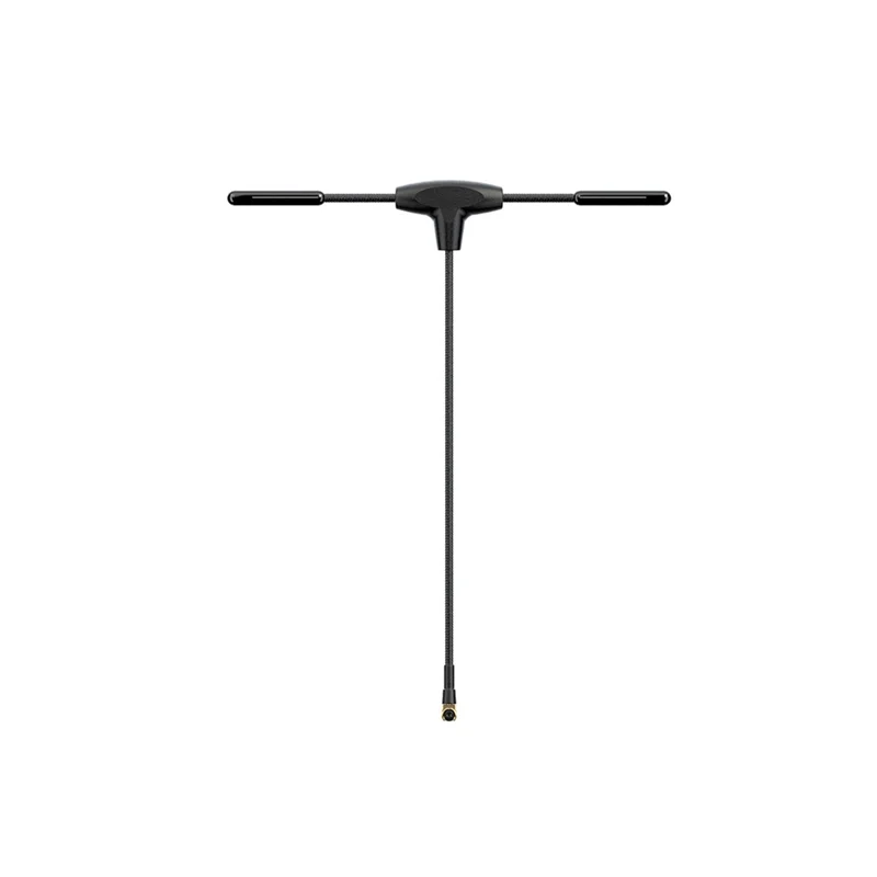 【HOT-SELL】هوائي من النوع T عالي الكفاءة 2.4G (5 قطع) 4 موصلات بطول خط 100 مم لأجزاء الطائرة بدون طيار RC FPV ذاتية الصنع