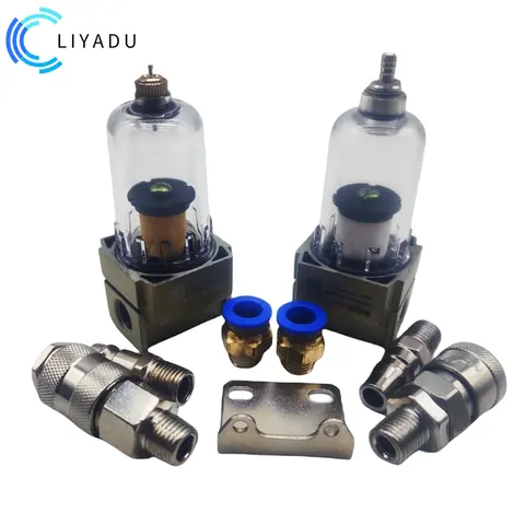 AF2000-02 1/4 Source Processor Copper Filter Air Pump Filter Oil and Water Separator Pneumatic Components Air Compressor SM PM