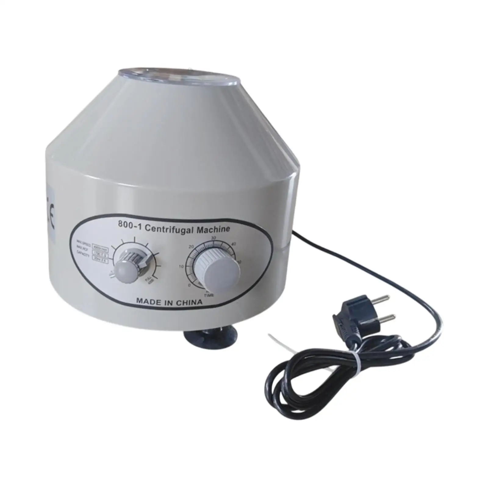

Benchtop Centrifuge Machine Electric Desktop Versatile Speed Control Portable 4000RPM 20MLX6 Test Tube for School Lab Accs
