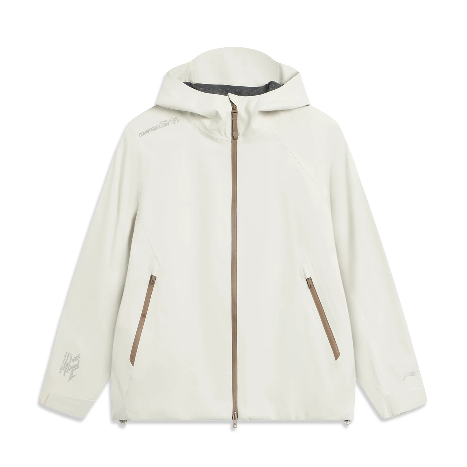 Li-Ning Dames Outdoor Enkellaags Jassen 100% Polyester Loose Fit LN STORM PROOF Voering Slijtvast Windjack AEMV040