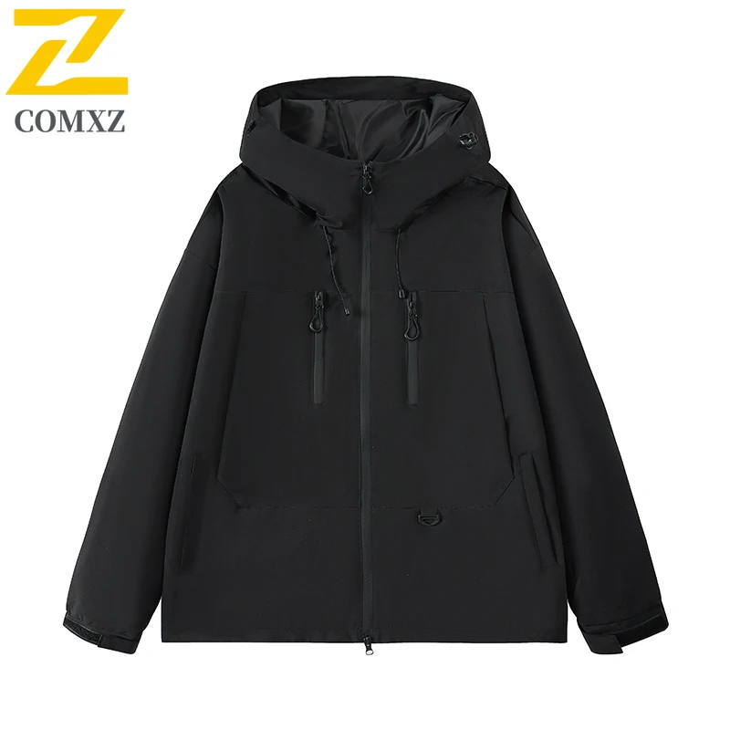 

Men Charge Jacket Spring and Autumn New Windproof Waterproof Breathable Hooded Jacket Outdoor Camping Hiking Stormtrooper Jacket