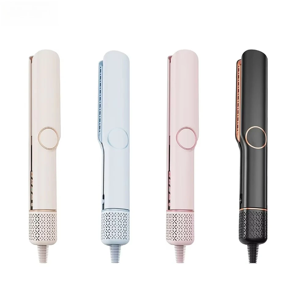 1300W High-Speed BLDC Hot Air Styler, LED Display, Wet & Dry Electric Hair Straightener, Smooth Styling Tool