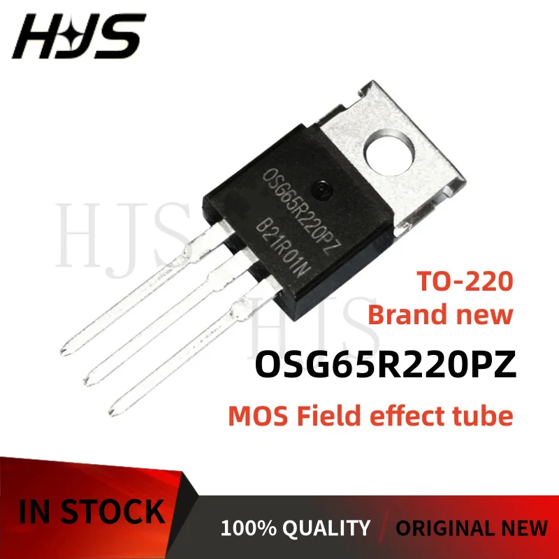 10PCS-20PCS OSG65R220PZ 65R220PZ TO-220 MOSFET Field effect transistor 100% NEW