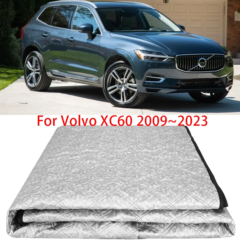 Car Snow Shield Cover For Volvo XC60 T8 Plug-in hybrid 2009~2023 Sunshade Windscreen Protection Anti-Frost Accessories 2018 2019