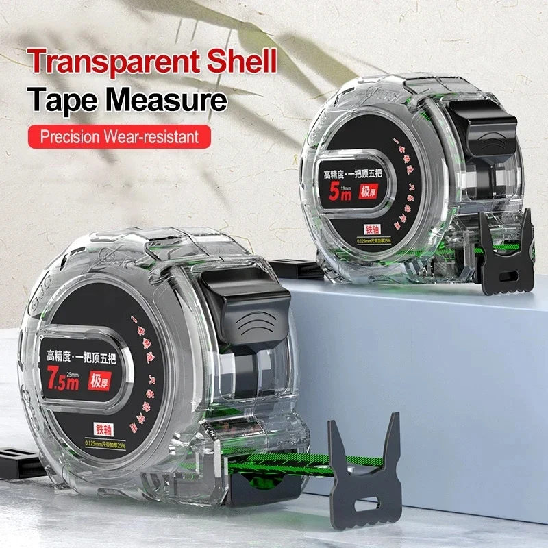 Tape Measure 5/7/10M Precision Measuring Ruler Measuring Tape Precise And Clear Thickened Nylon stainless steel tape measure