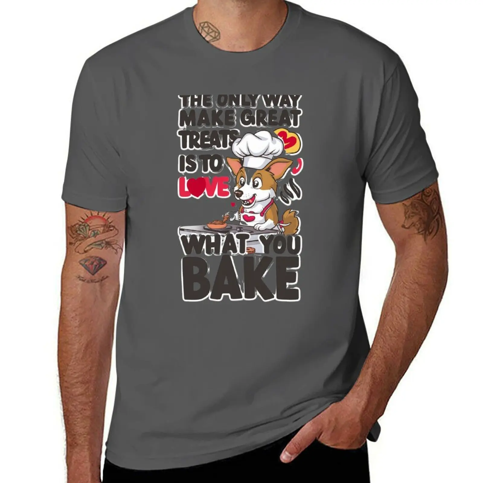 

Unlock Your Baking Passion: The Secret to Great Treats Revealed! T-Shirt Work Daily Short Sleeve Top