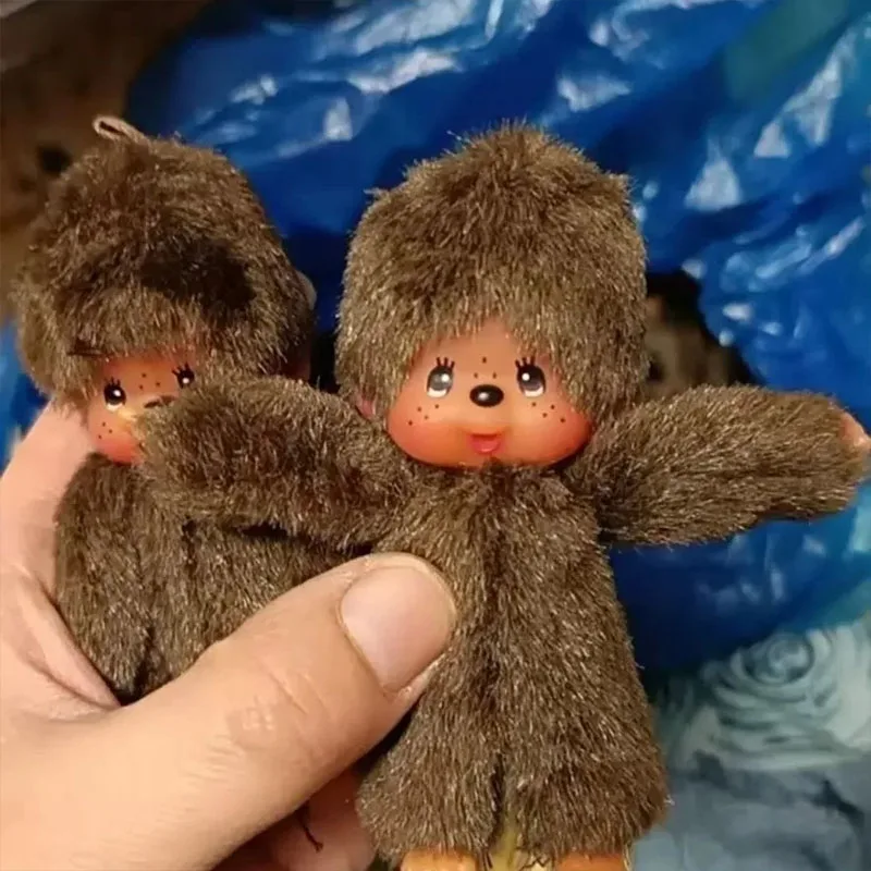 9cm Monqiqi Serie Vinyl-Puppe Blindbox Spielzeug Paar-Schlüsselanhänger Taschenanhänger Dekoratives Geschenk-Accessoire mit kleinem Mangel