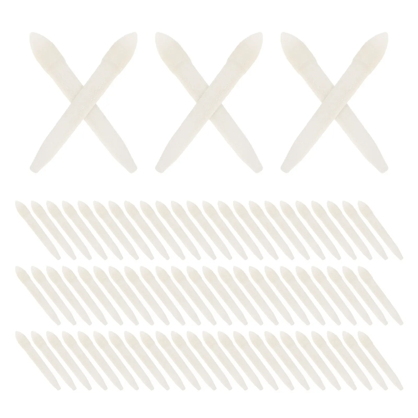 

100Pcs Replacement Pen Tips Dualhead Oil Based Marker Nibs Fine Broad Tips Refillable Marker Pen for Art Drawing Calligraphy