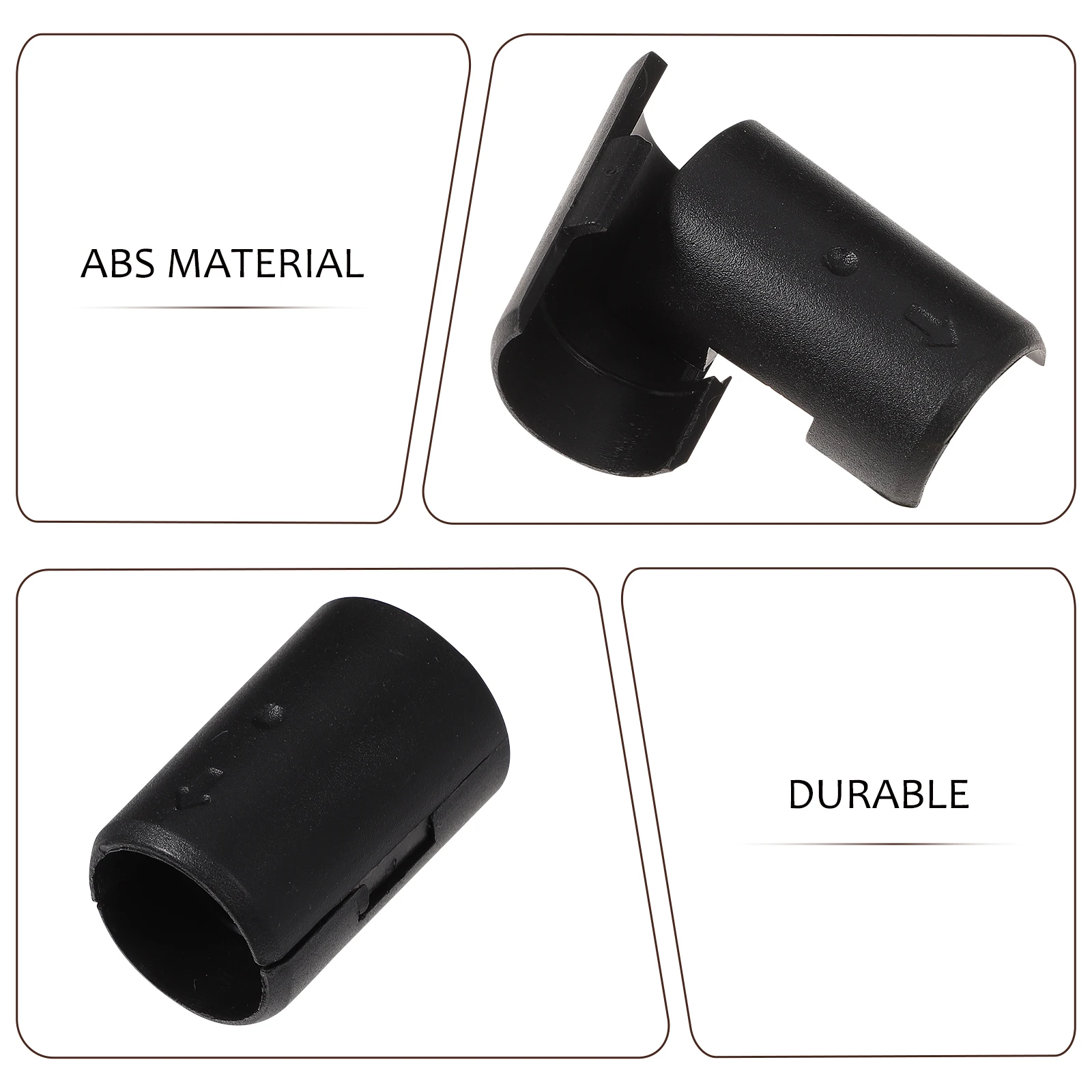 

Anti Static Shelf Clips Wire Lock Clamp for 19mm Post Diameter Plastic Sleeves Replacement Shelving Accessories Bracket