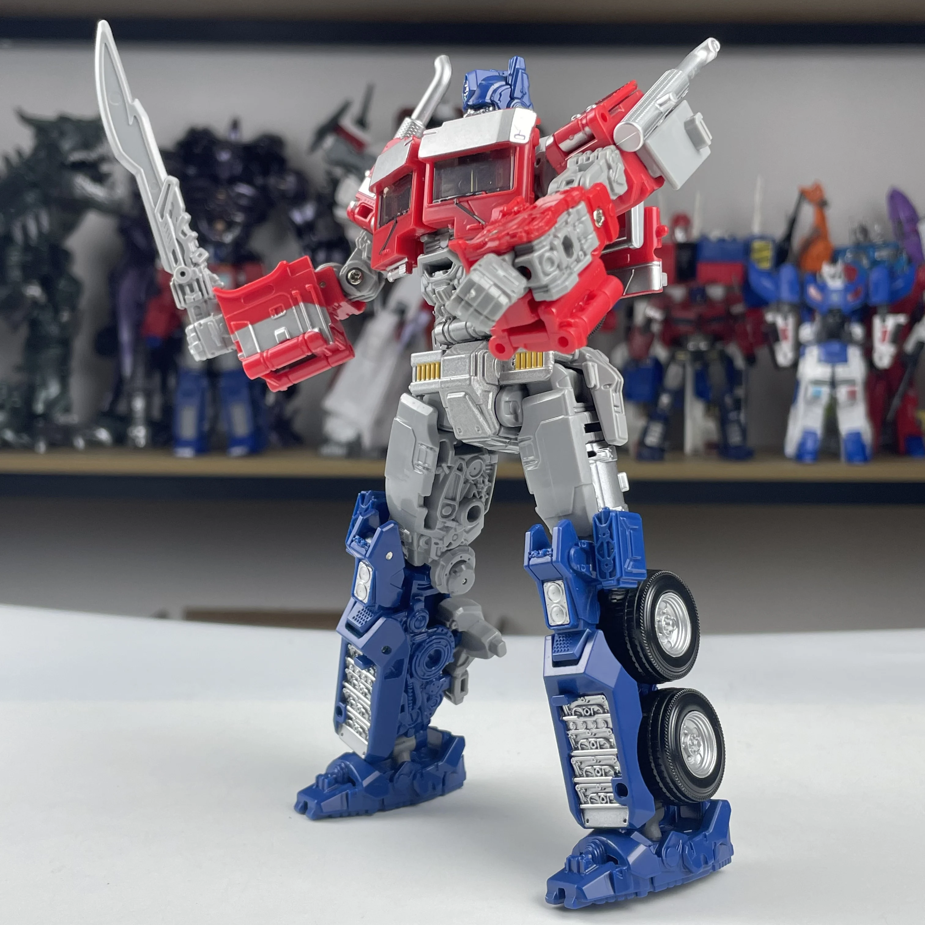 BMB التحول OP01 18 سنتيمتر قائد صعود الوحوش فيلم 7 ستوديو سلسلة عمل الشكل ألعاب روبوتية