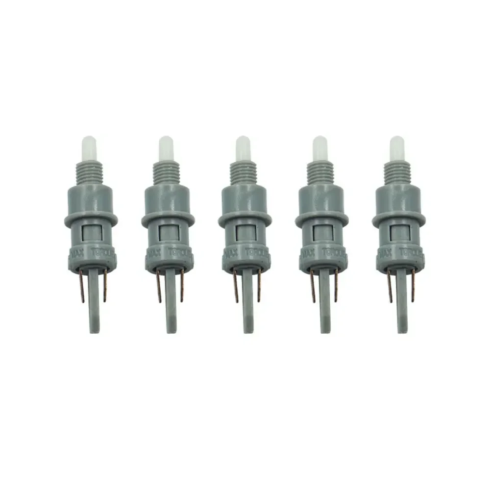 2/4PCS Universal 6mm Motorcycle Brake Clutch Switch, Front Rear Tail Light Plug, Replacement Connector for Scooter Motorbike