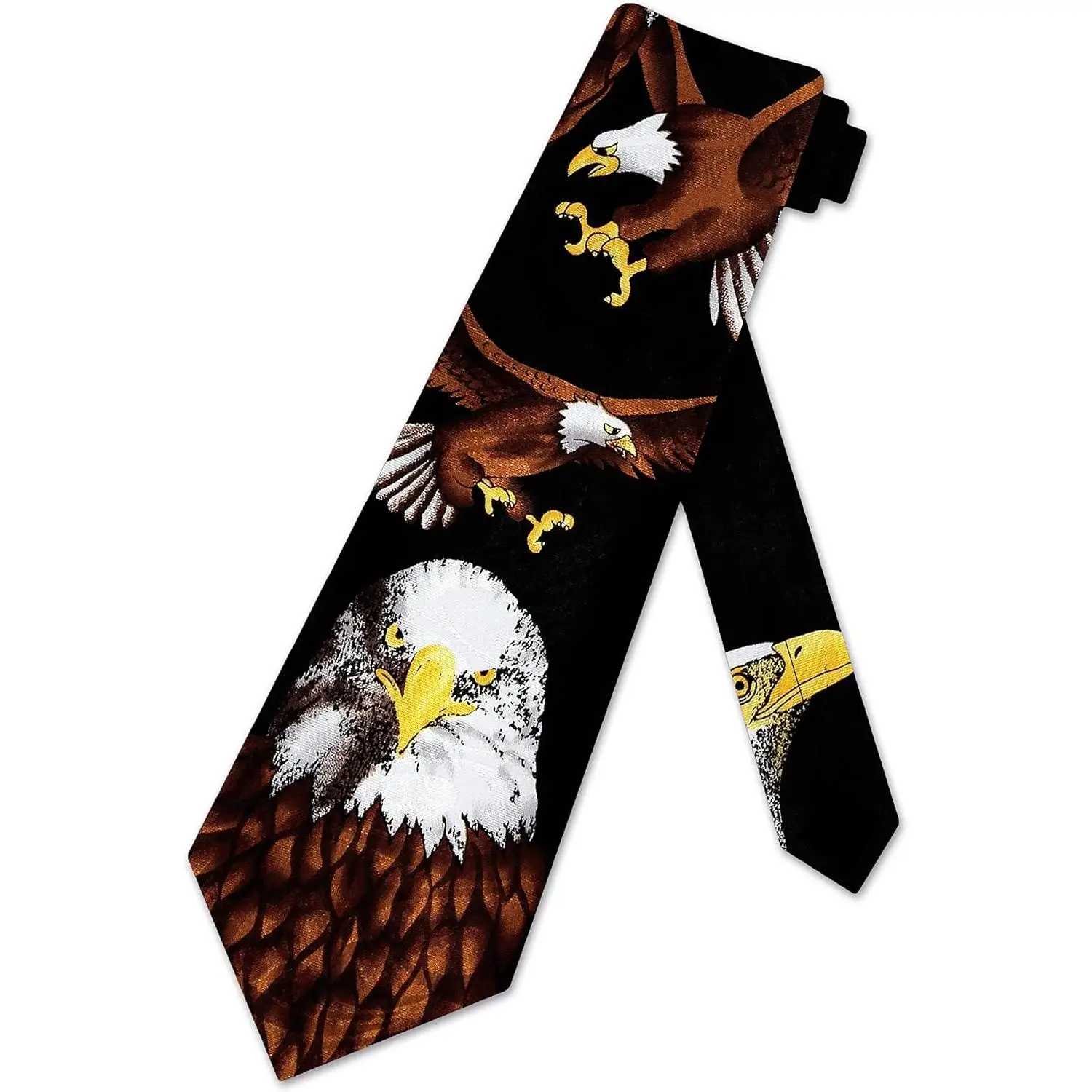 

Галстук с орлом и орлом, деловой деловой галстук с принтом для свадебной вечеринки, фестиваля, повседневного дня рождения, банкета, работы, бизнеса и т. д.