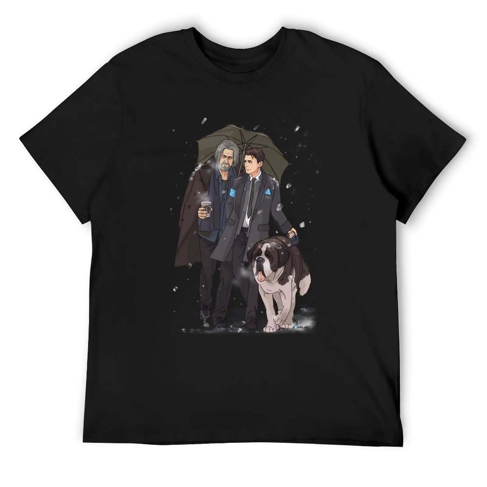 

Partners. T-Shirt man clothes anime clothes Clothing mens white t shirts