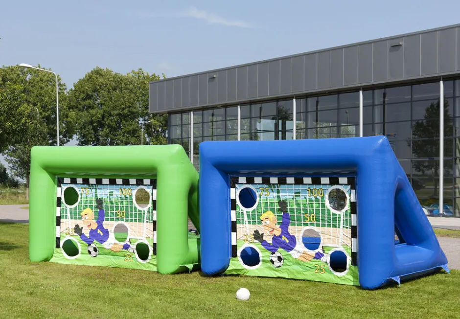 Hot Sport Games Football Goal For Sale Inflatable Football Goal Post Inflatable Rugby Goal Post