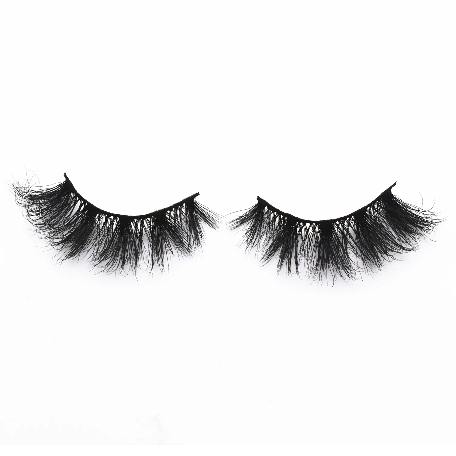 Flare Eyelashes Thick Long 5D Mink Eyelashes Fluffy 3D Curl Mink False Eyelashes Cross Fake Eyelashes Makeup Eyelashes Extension