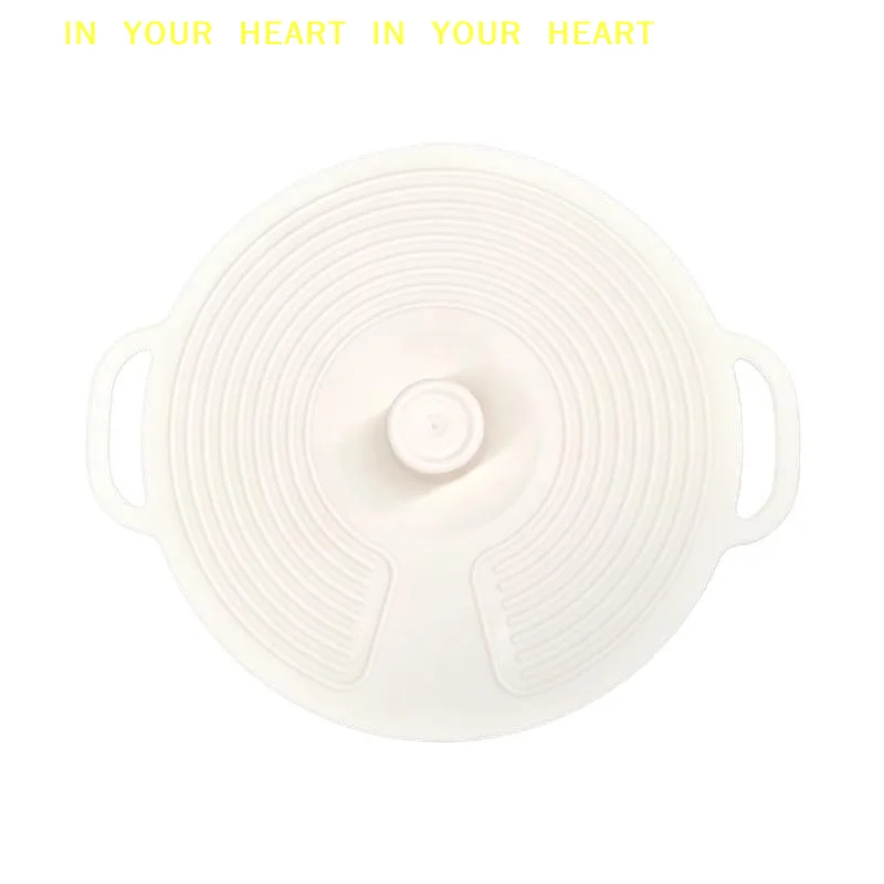 【X】3pcs Silicone Lids Set With Double Handle Pot Lid Heat-Resistant Microwave Splatterproof Cover Reusable For Bowls Plates Pans view 5