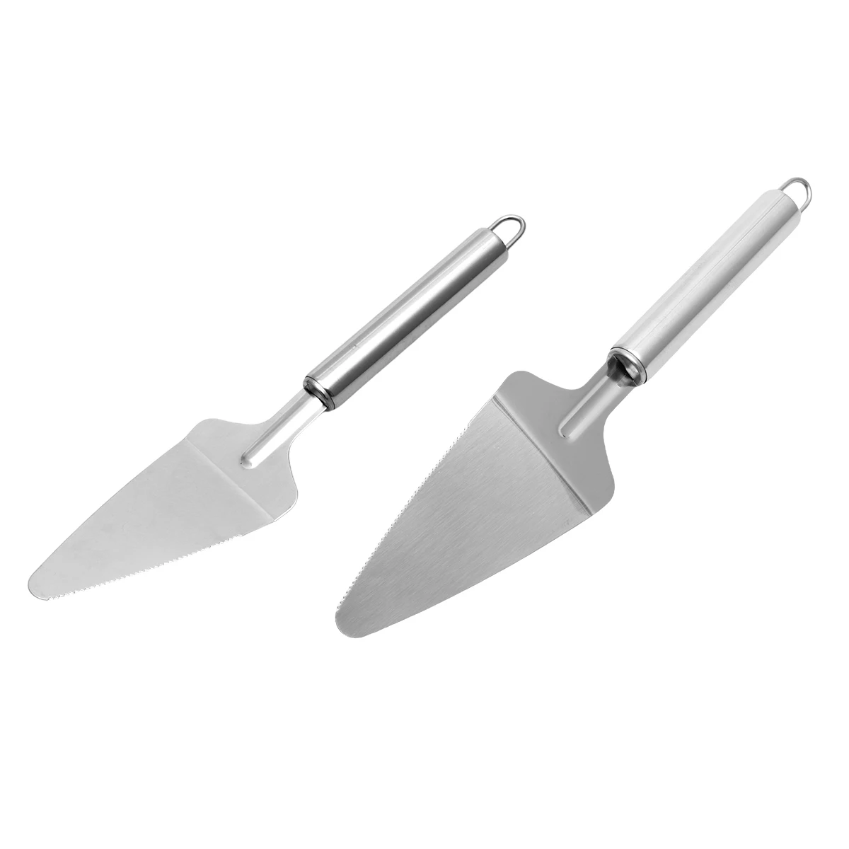 

Stainless Steel Cake Shovel Pizza Spatula Serrated Blade Baking Tool Single Wheel Easy Clean Kitchen Pastry Gadgets