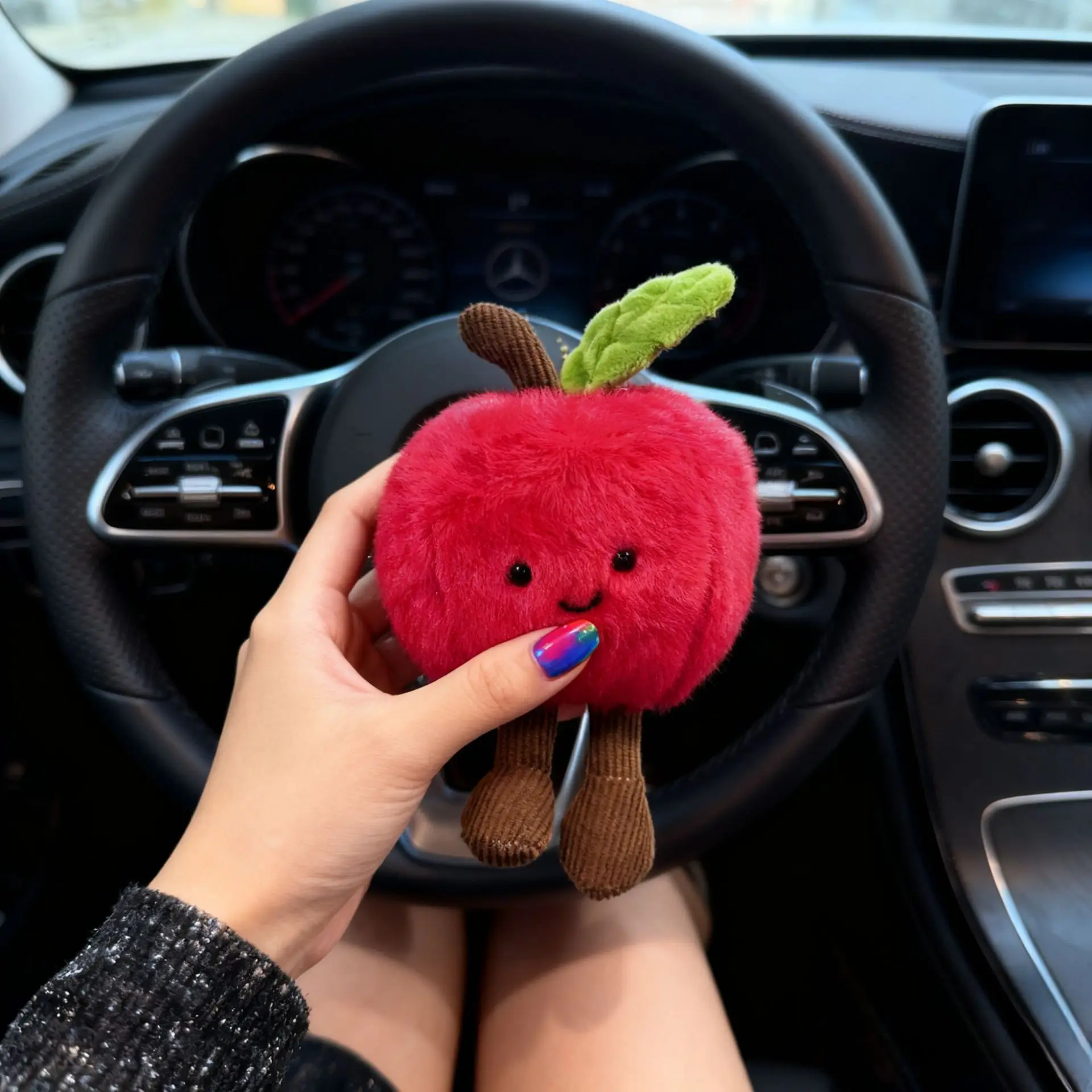 UK Jellycat knuffel JC groente- en fruitvoedsel hanger speelgoed comfort pop klauwmachine