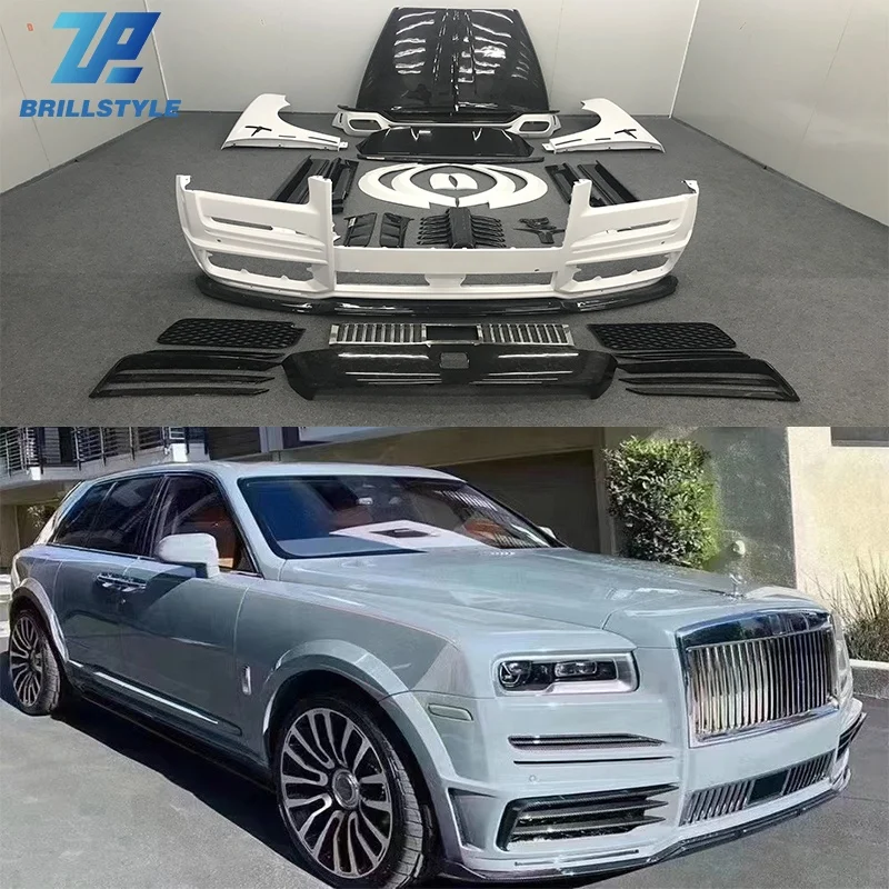 MSY Style Half Carbon Fiber Karosserie-Kit für Rolls Royce Cullinan