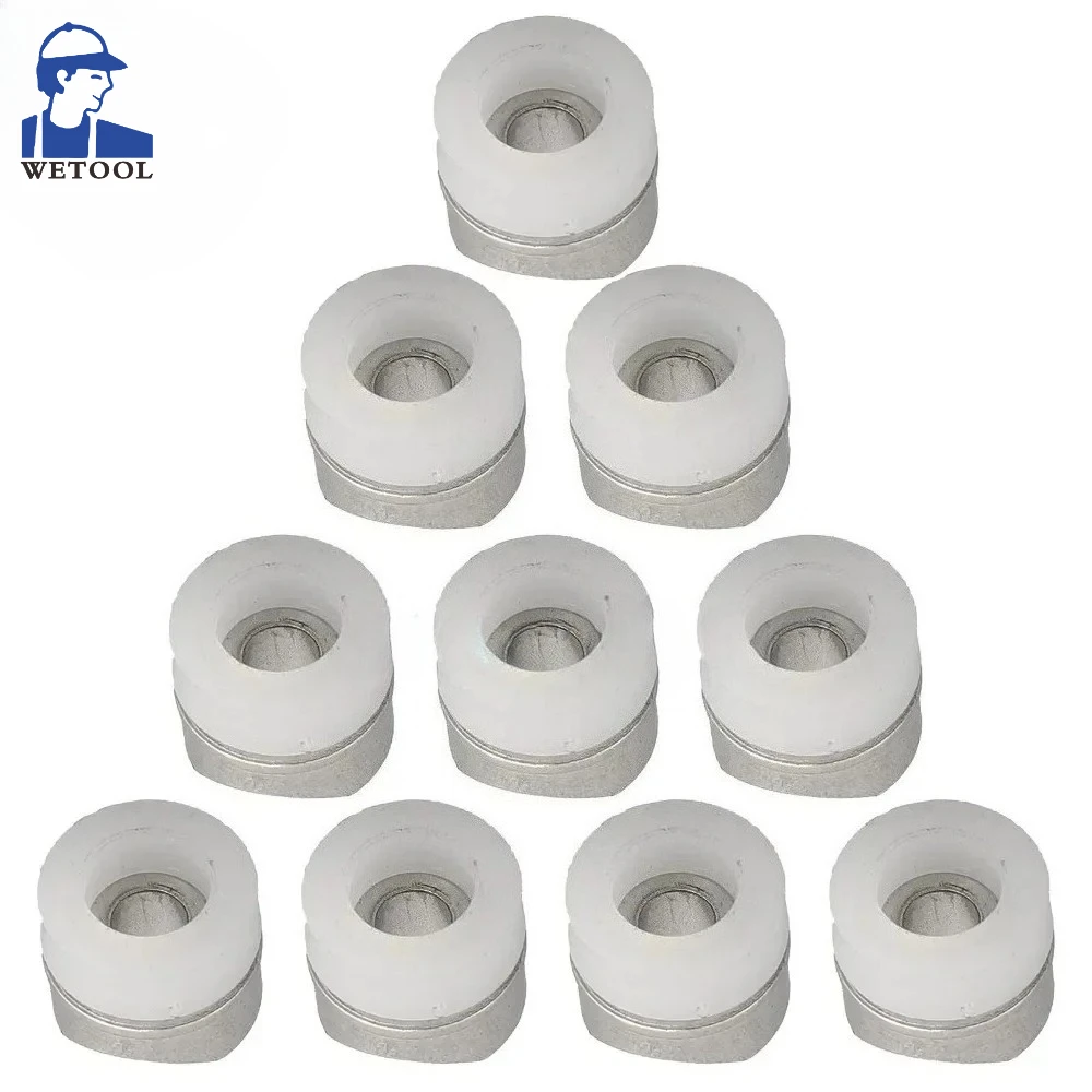 

10 шт., безвоздушная насадка для распыления краски, машина для безвоздушного распыления для уплотнений, наконечников, прокладки из нержавеющей стали, полумесяц, седловидная шайба