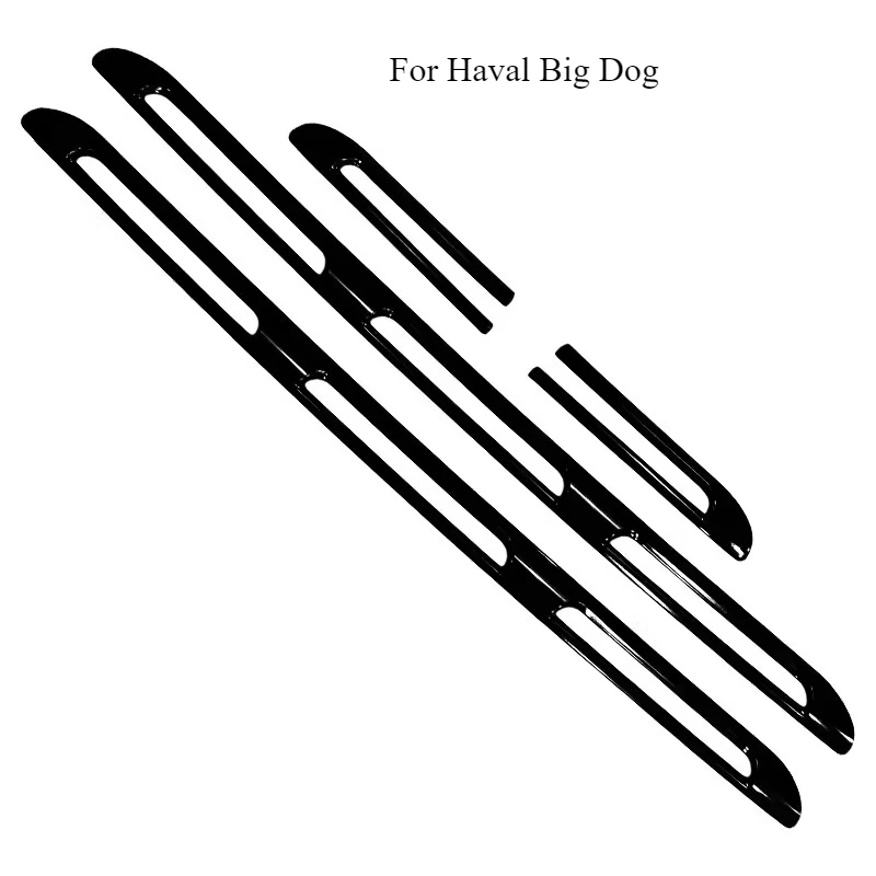 For Haval Big Dog Front Grille Sticker – ABS Custom Mesh Decal, Bumper & Grille Exterior Trim Accessories