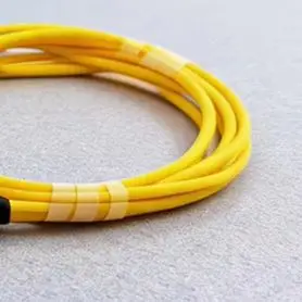 0-40dB Adjustable Single Mode FC/UPC Fiber For Optic Attenuator Adapter 1M Yellow Cable For Optical Communication Testing Tool