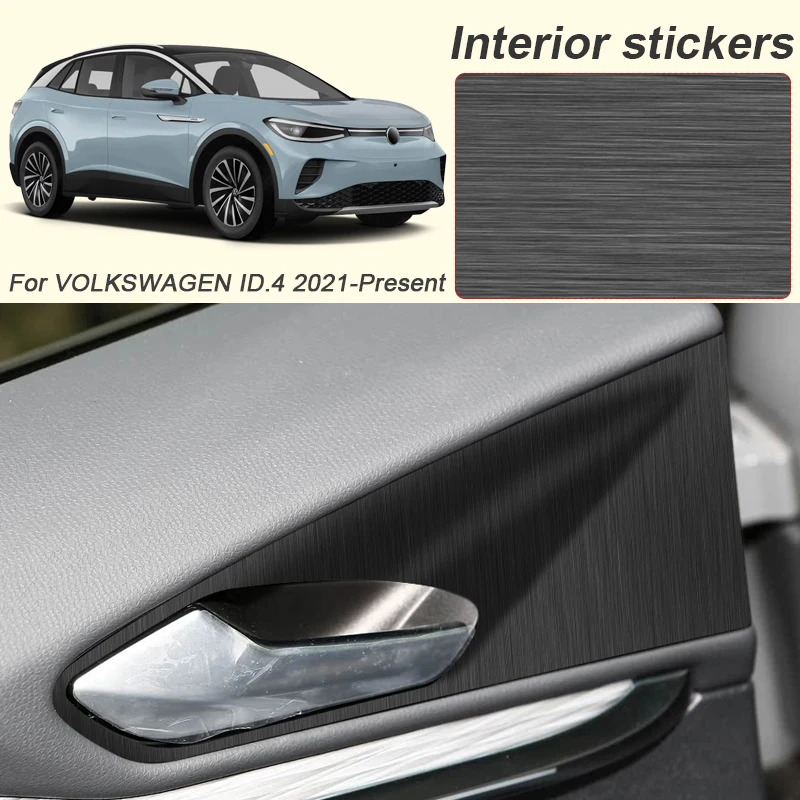 Car Carbon Interior Sticker For Volkswagen ID.4 2021-2026 LHD Auto