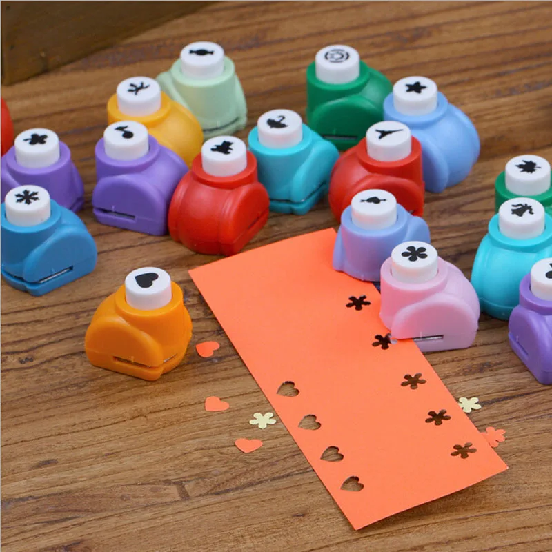 1pc/lot Mini DIY Craft Punch for Scrapbooking Punch Handmade Cut Card Hole Puncher For DIY Gift Card Paper Hole Punch CL-1203