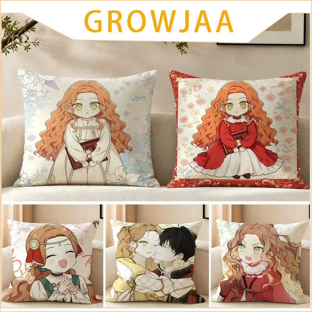 I Shall Master This Family Cushion Cover Pillow Short Plush fresh natural Cushion for Living Room Bedroom Sofa Home Decoration