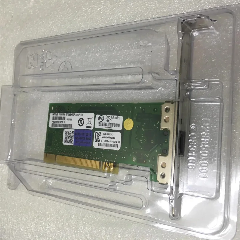 Peças para placa de interface de rede intel 8391gt gigabit pro/1000gt placa de interface de rede de desktop pci 82541