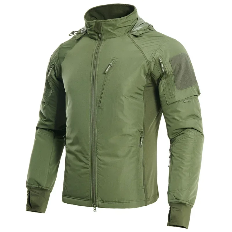 

Tactical Jacket Windproof Warm Coats Camouflage Outdoor Winderbreaker Bomber Jacket Tactical Jacket Hoddie for Winter