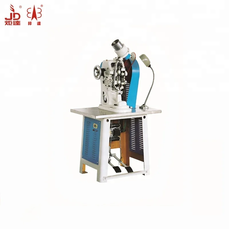 Automatic Leather Canvas Rubber Shoe Eyeletting Machine