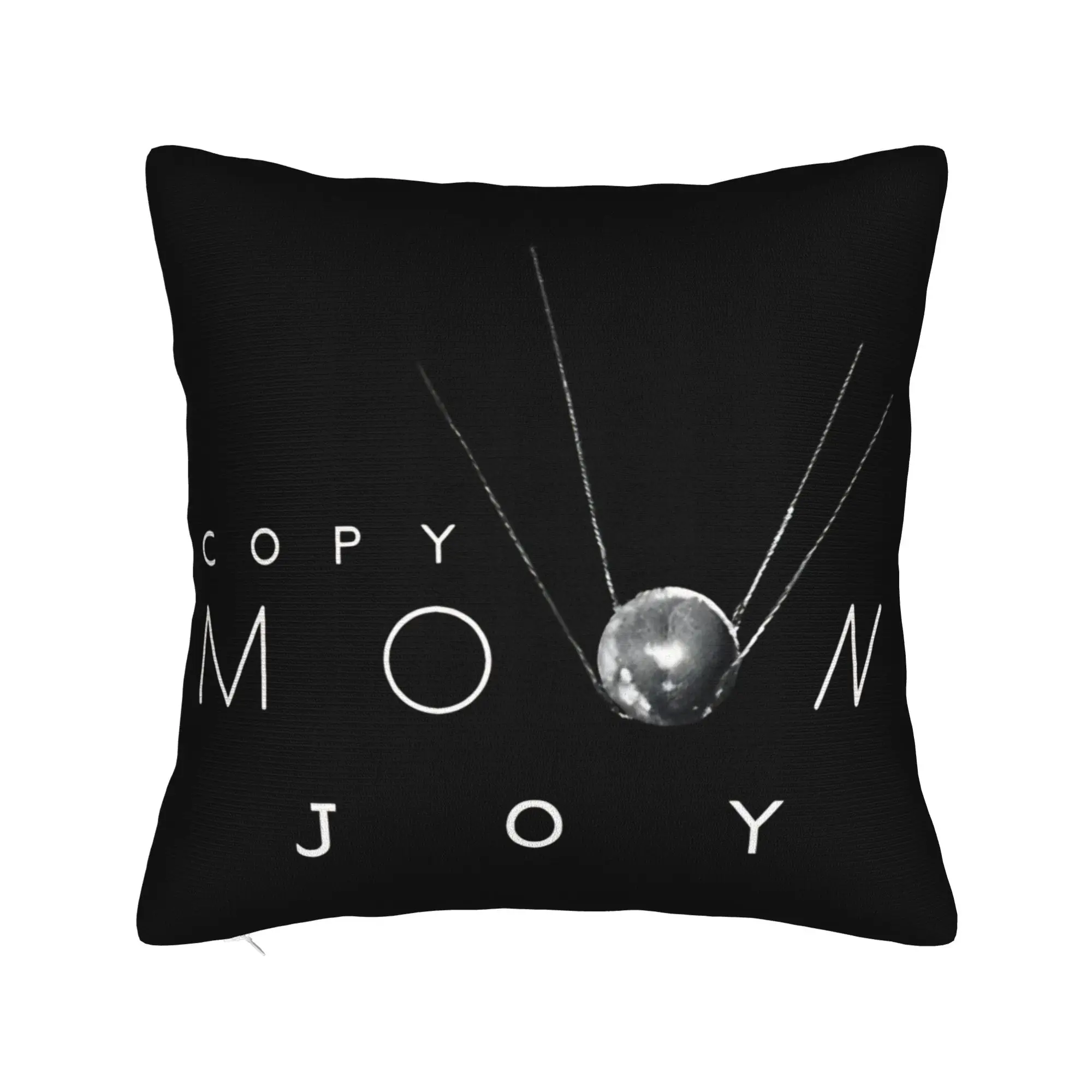 Copy Moon Joy Pillow Case  Square Pillow Cover For Sofa Bedroom Home Decor Novelty Pillowcases