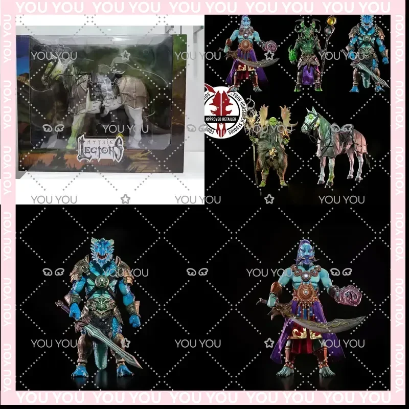 

In Stock The Four Horsemen Mythical Legion 1/12 Kalizirr Mage Polk Horn Orc Staff Green Demon Action Figure Accessory for 6