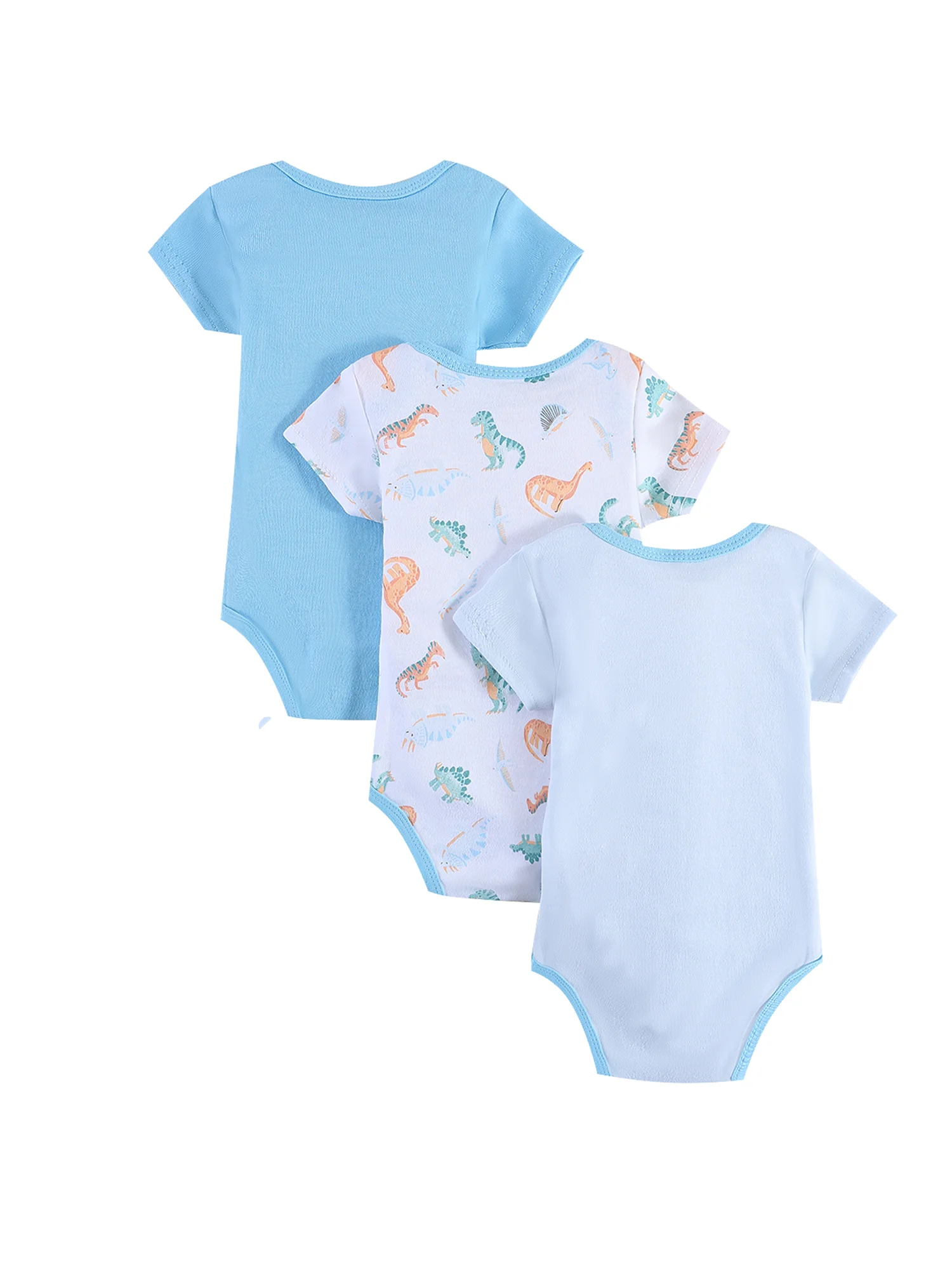 baby boy clothing baby boy's onesies 3PCS Summer short-sleeve cotton fabric Newborn clothing Suitable for 0-9 months
