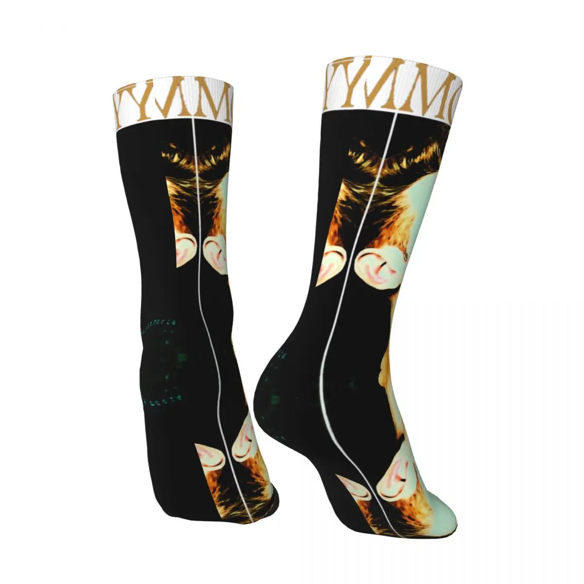 Retro Morrissey 80s 90s Men's compression Socks Unisex The Smiths Harajuku Seamless Printed Novelty Crew Sock