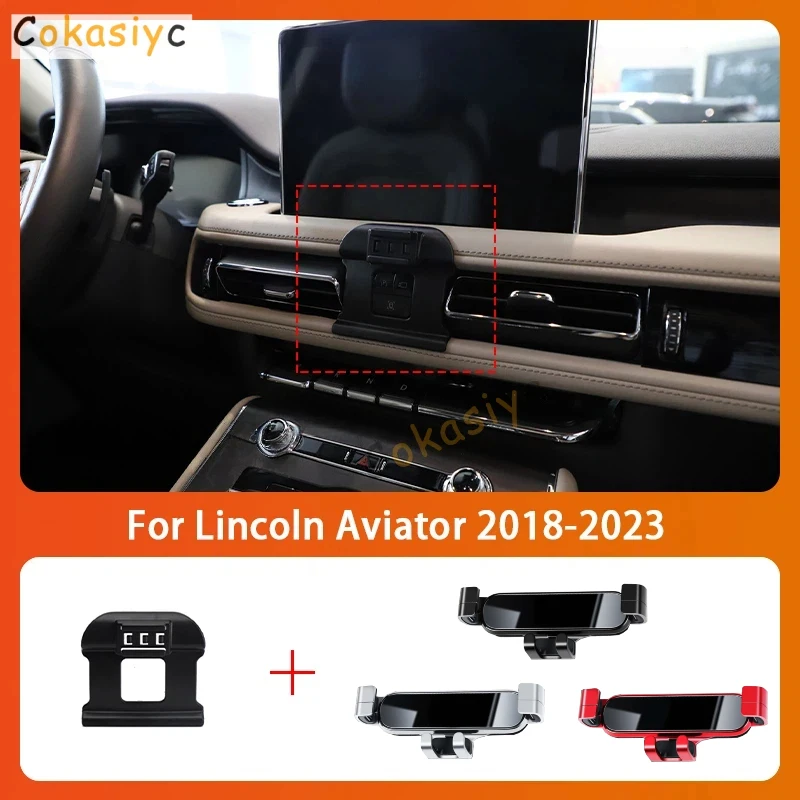 Auto-Handyhalterung für Lincoln Aviator 18-23, 360 Grad drehbar, spezielle GPS-Halterung, Navigationshalterung, Zubehör