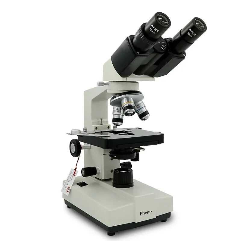 New 220v Binocular Professional Optical Biological Microscopy Students Experimental Medical Detection Breeding
