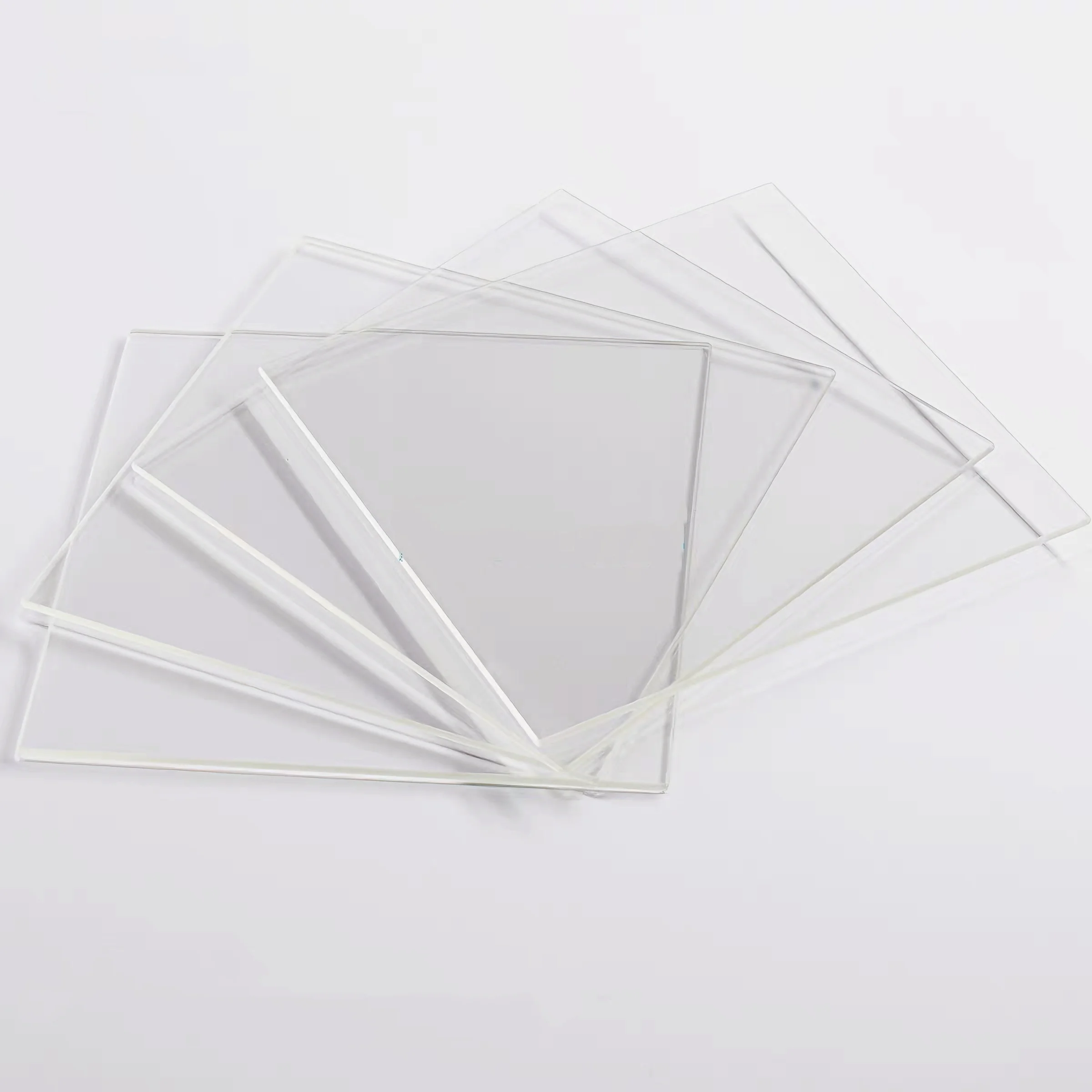 High Borosilicate Glass Sheet High Temperature Resistant Borosilicate Glass 3.3 Optical Windows L25/50/100mm T0.5-5mm 1piece